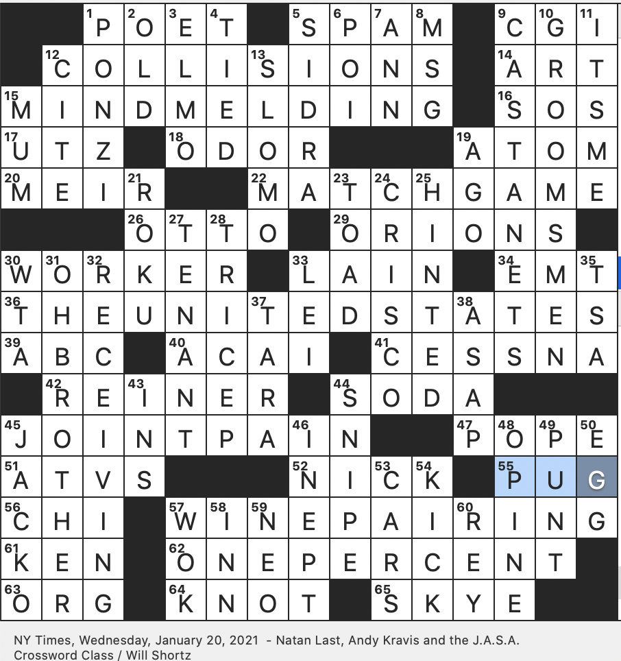 well dressed crossword clue