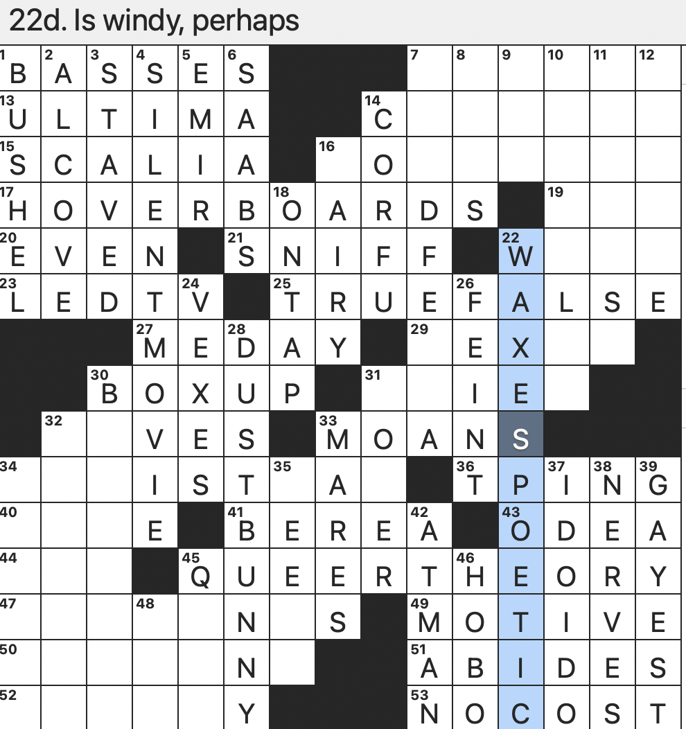 Rex Parker Does The NYT Crossword Puzzle Universal Self Of Hinduism SAT 9 9 23 Thieves Who Target Pedestrians In Historic Parlance Political Subject Of The 2018 Memoir Nino And Me 