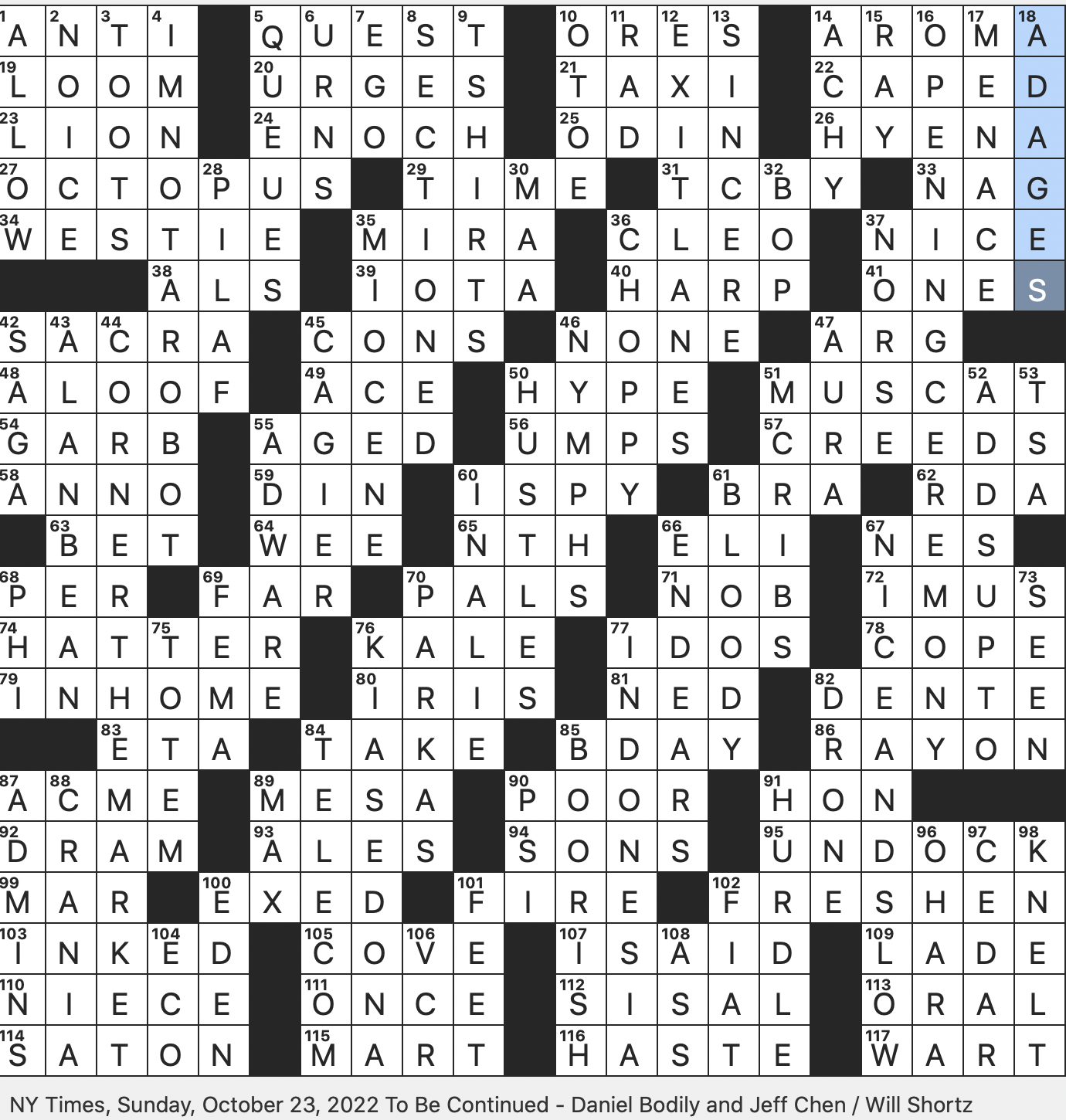 Rex Parker Does The NYT Crossword Puzzle White Terrier Informally SUN 10 23 22 Fourth Man To Walk On The Moon Rough Rug Fiber Instrument For Arachne In Mythology Rex Parker Does The NYT Crossword Puzzle White Terrier Informally SUN 10 23 22 Fourth Man To Walk On The Moon Rough Rug Fiber Instrument For Arachne In Mythology