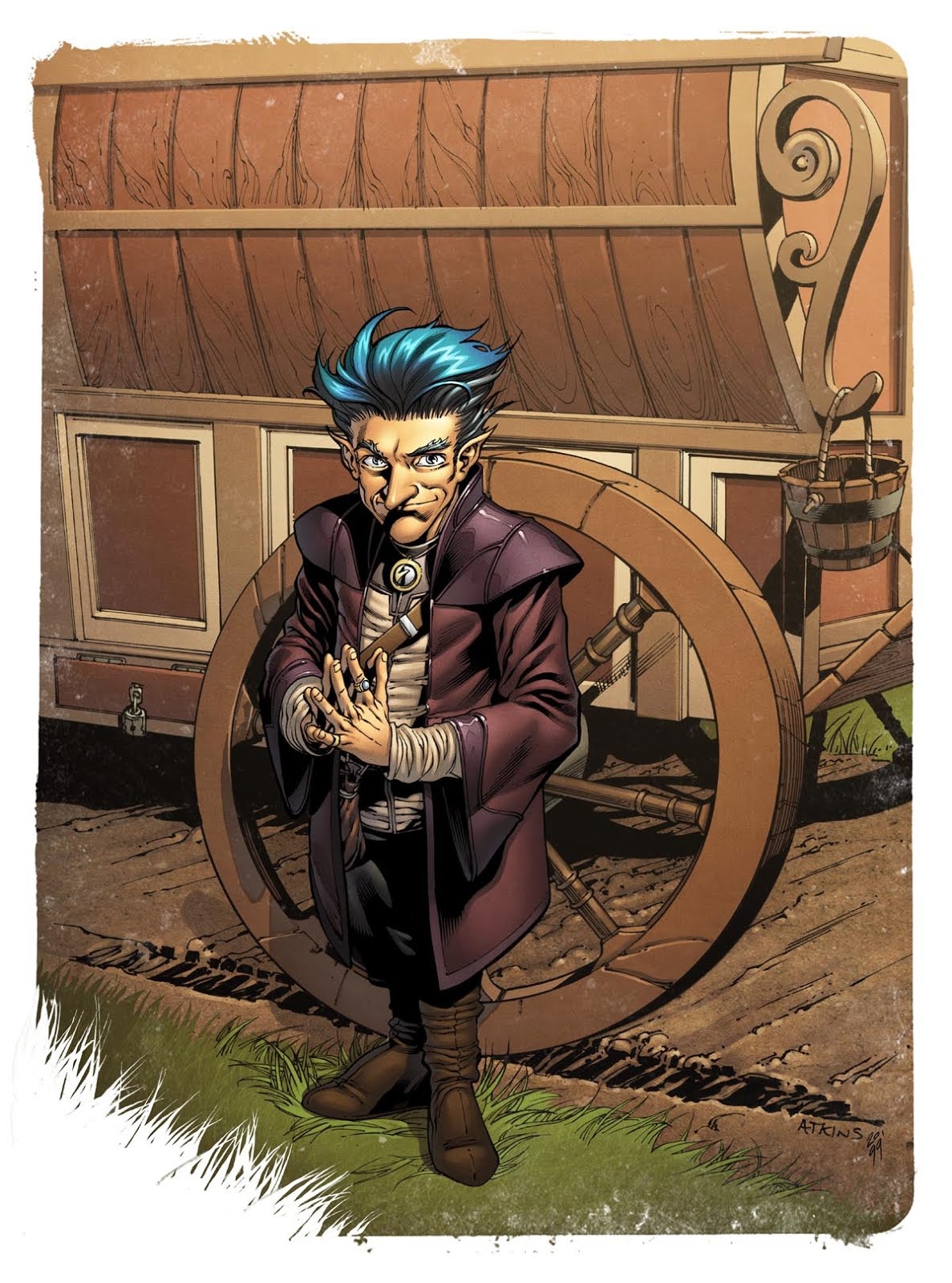 Robert Atkins Art Dungeons And Dragons Character Commissions 