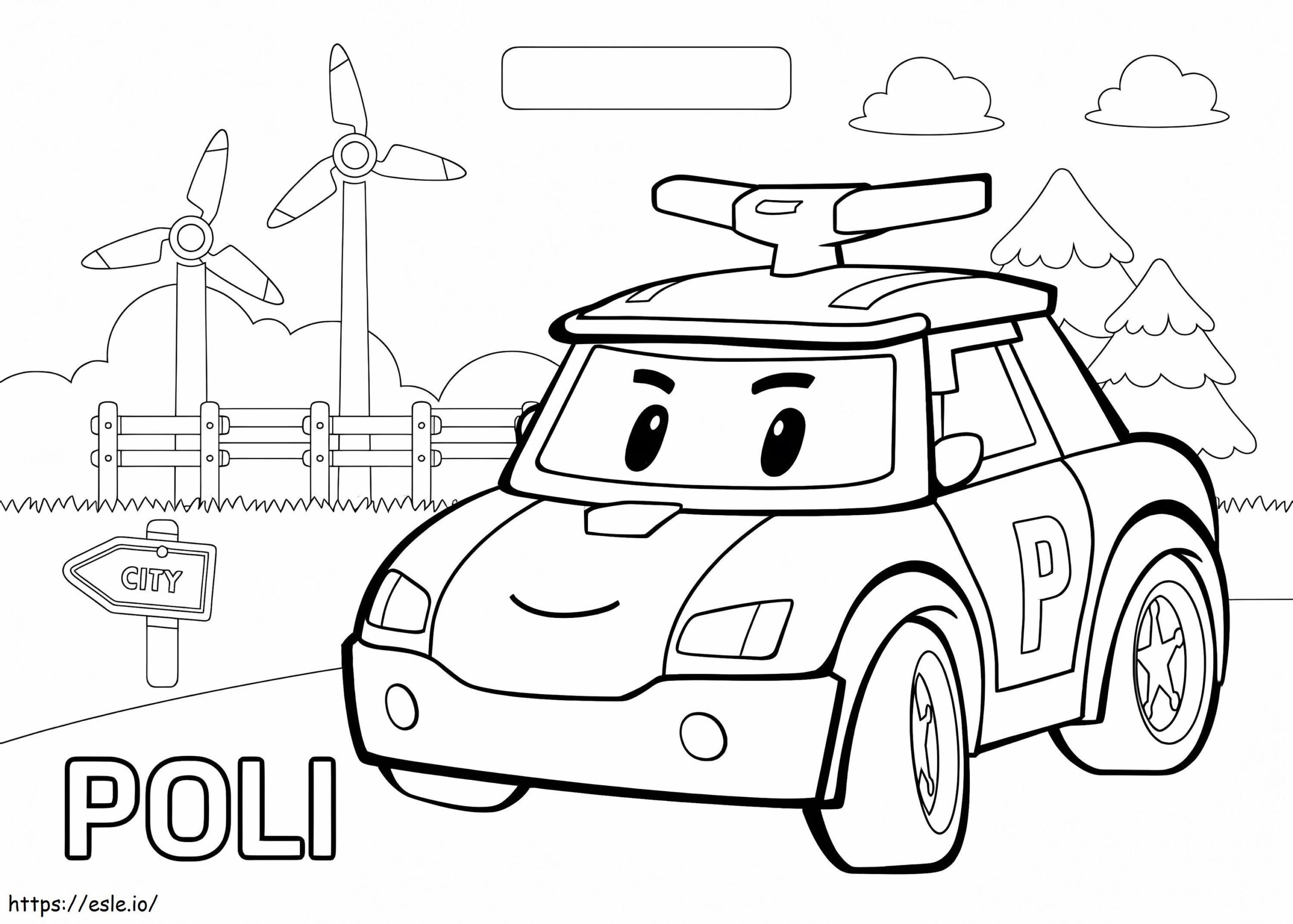 poli car coloring pages poli car coloring pages
