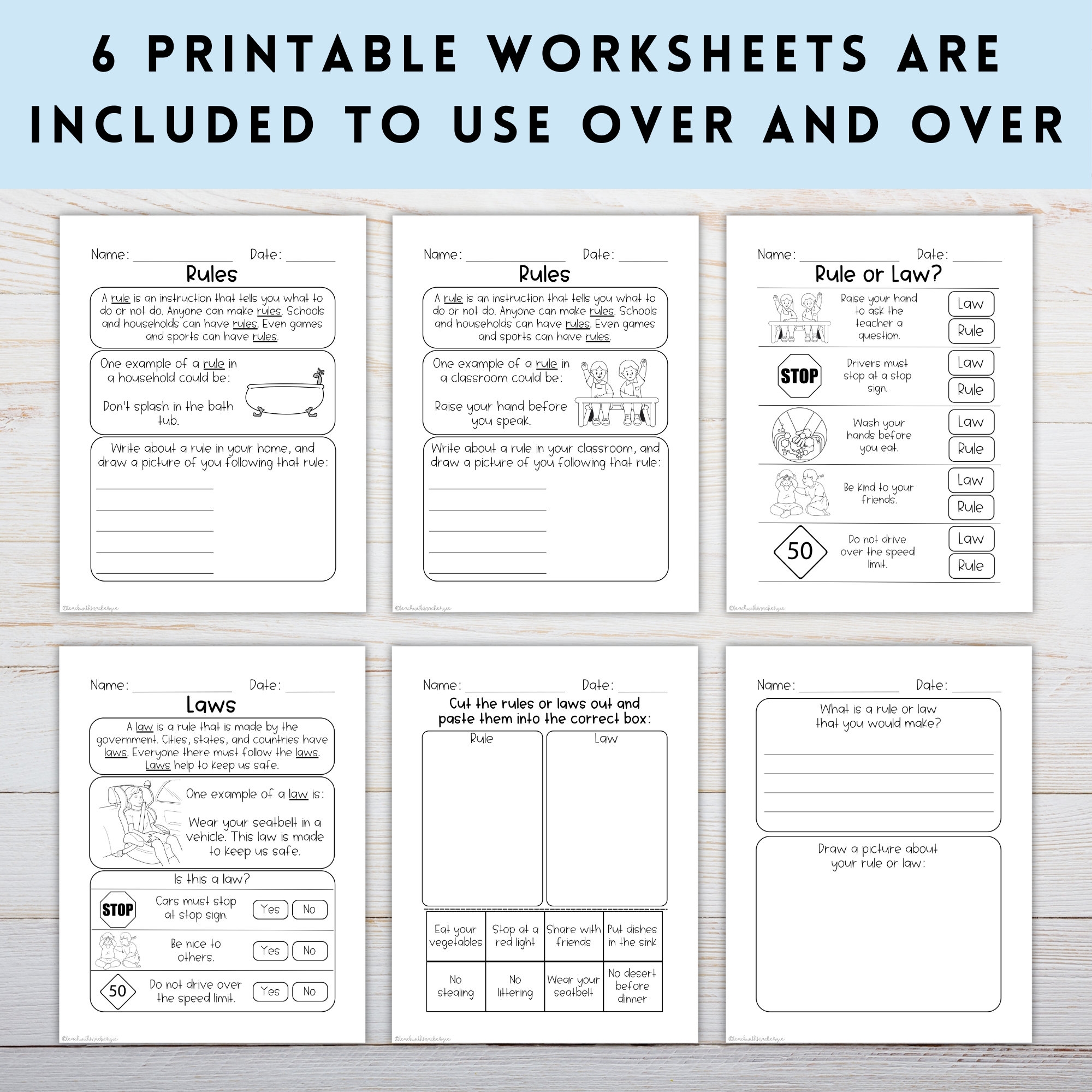 Rules And Laws Worksheets Printable Social Studies Worksheet First Grade Worksheet Homeschool Social Studies Worksheet Second Grade Etsy Rules And Laws Worksheets Printable Social Studies Worksheet First Grade Worksheet Homeschool Social Studies Worksheet Second Grade Etsy