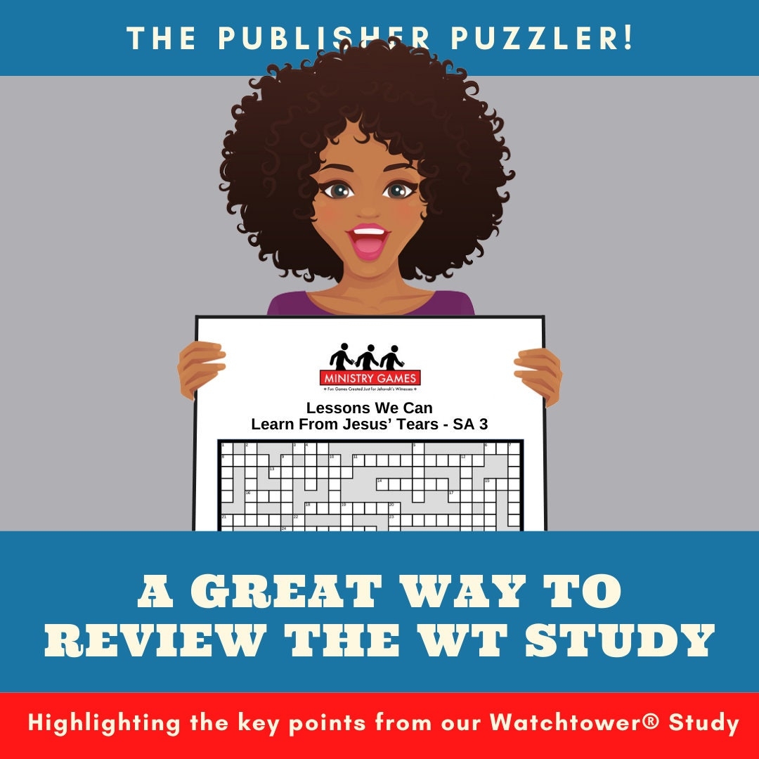 SA45 Learn From The Parting Words Of Faithful Men studied January 13 19 2025 Ministry Game Crossword Etsy Ireland