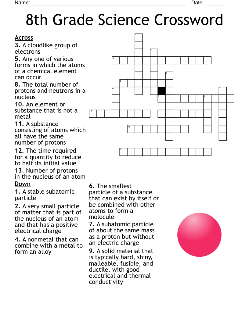 Science Crossword Puzzle WordMint Science Crossword Puzzle WordMint