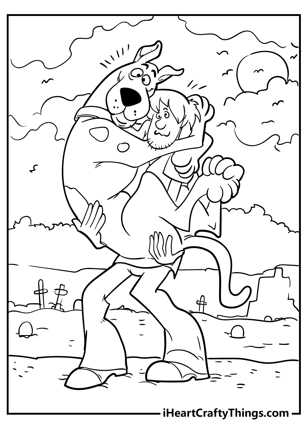 Scooby Doo Coloring Pages 32 Free PDF Printables For Kids Scooby Doo Coloring Pages 32 Free PDF Printables For Kids