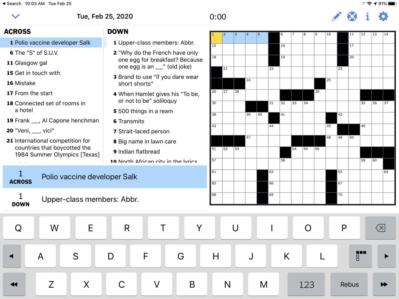 not online online nyt crossword