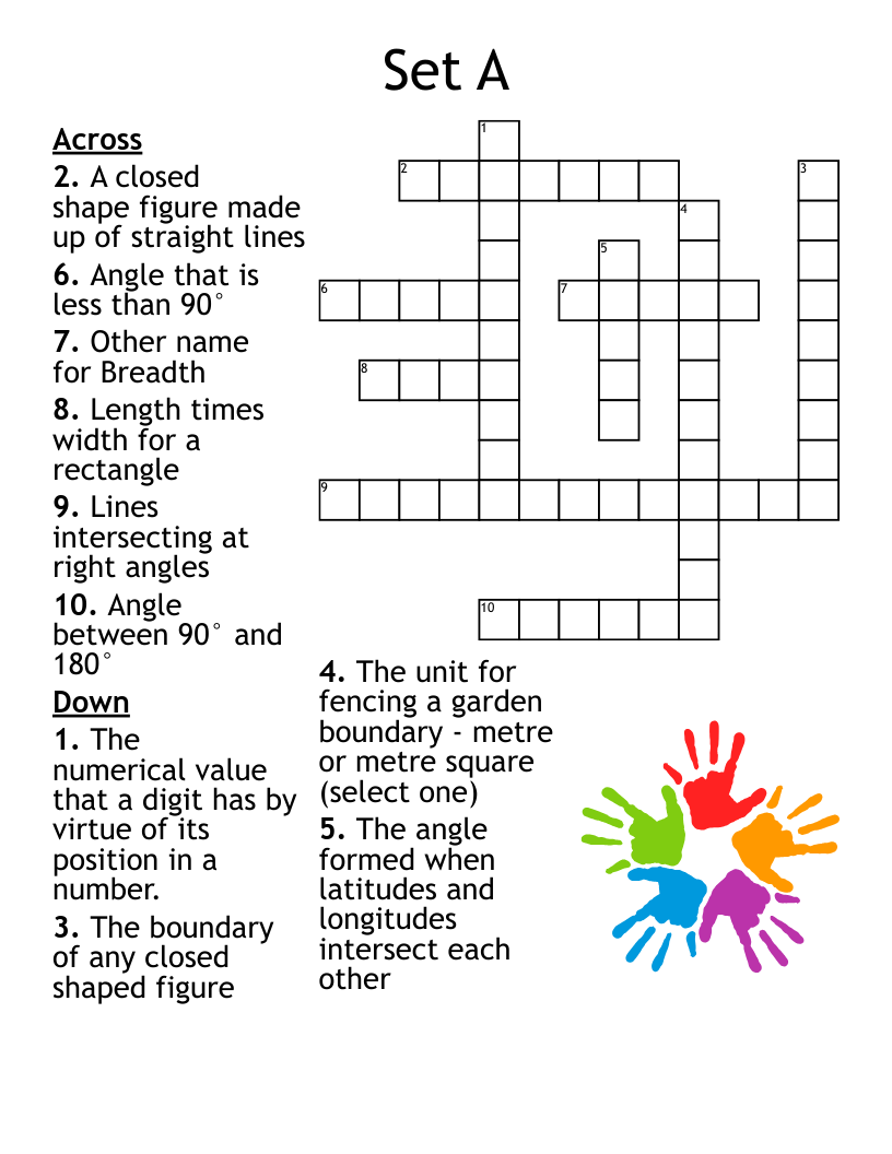 Set A Crossword WordMint
