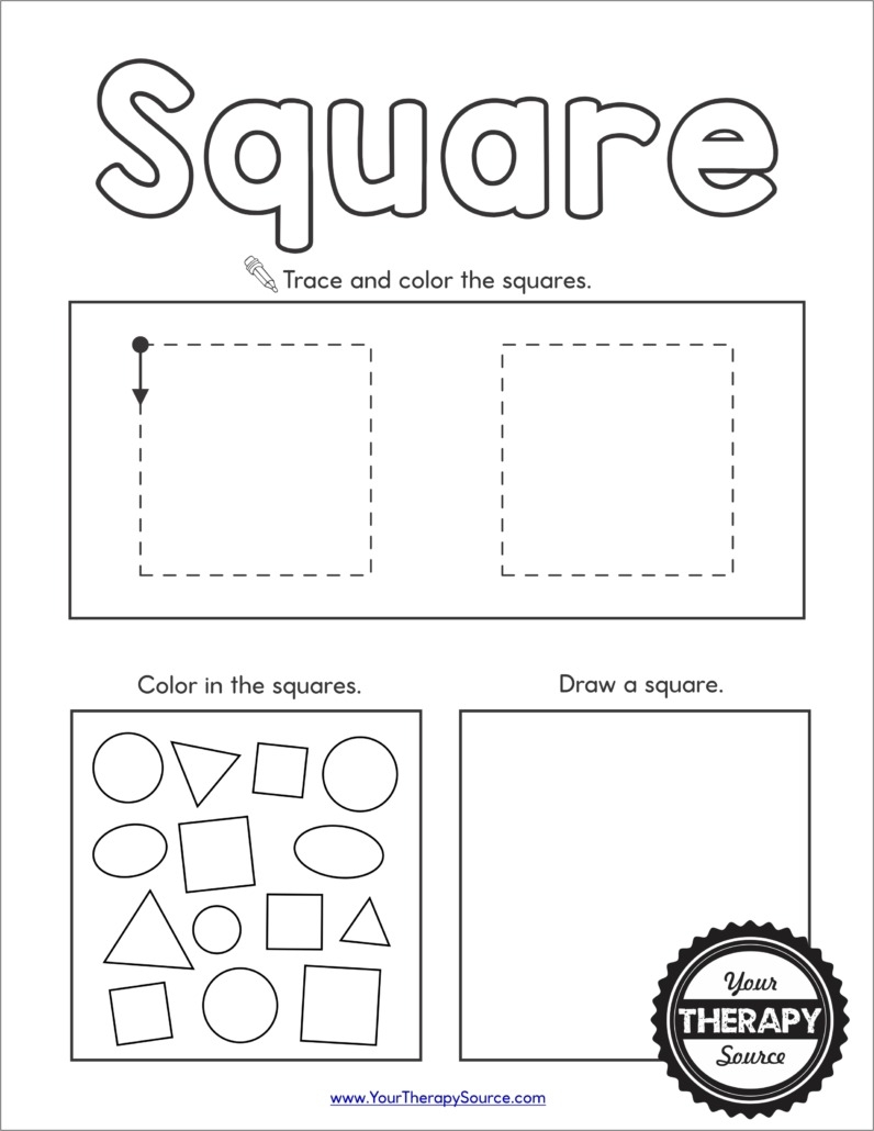 Shapes Worksheet Preschool Free Printables Your Therapy Source Shapes Worksheet Preschool Free Printables Your Therapy Source