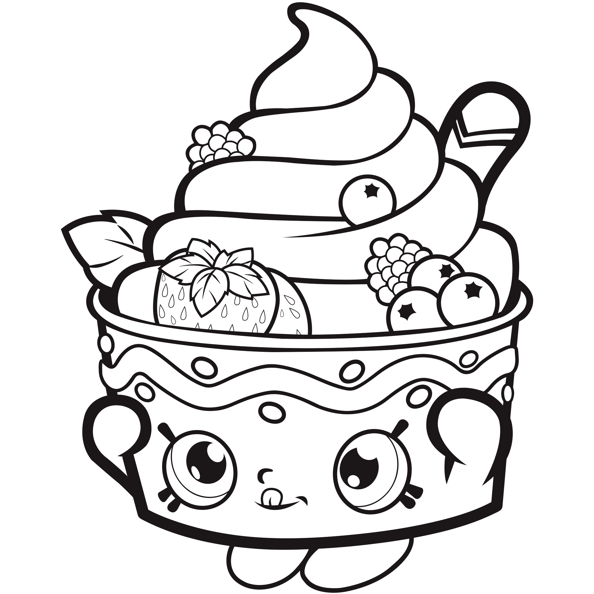 Shopkins Cutie Car Coloring Pages Cute Pictures Of Shopkins Food Shopkins Coloring Pages Printable