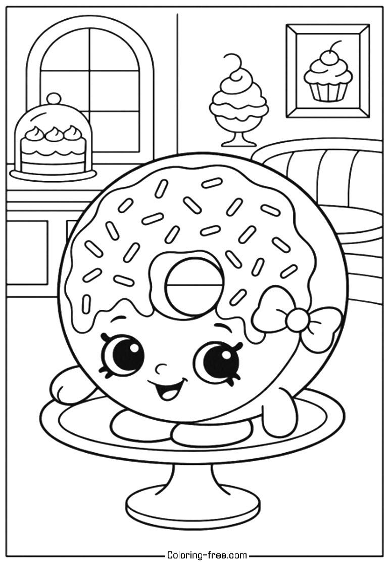 shopkins coloring pages to print