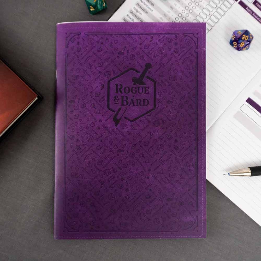 Small A5 D D Character Journal Rogue Bard By Players For Players Small A5 D D Character Journal Rogue Bard By Players For Players
