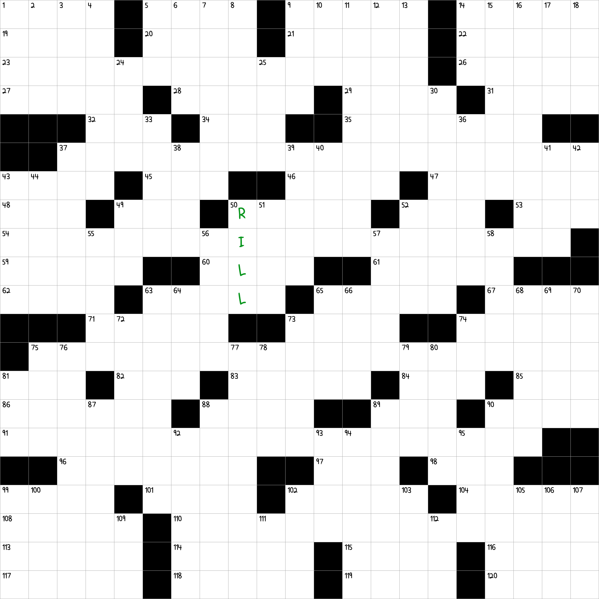 Small Brook NYT Crossword Clue October 20 2024