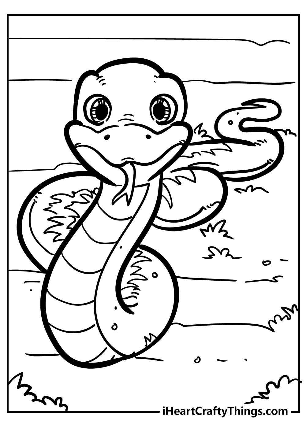 Snake Coloring Pages 35 Free Printable Sheets For Kids Snake Coloring Pages 35 Free Printable Sheets For Kids
