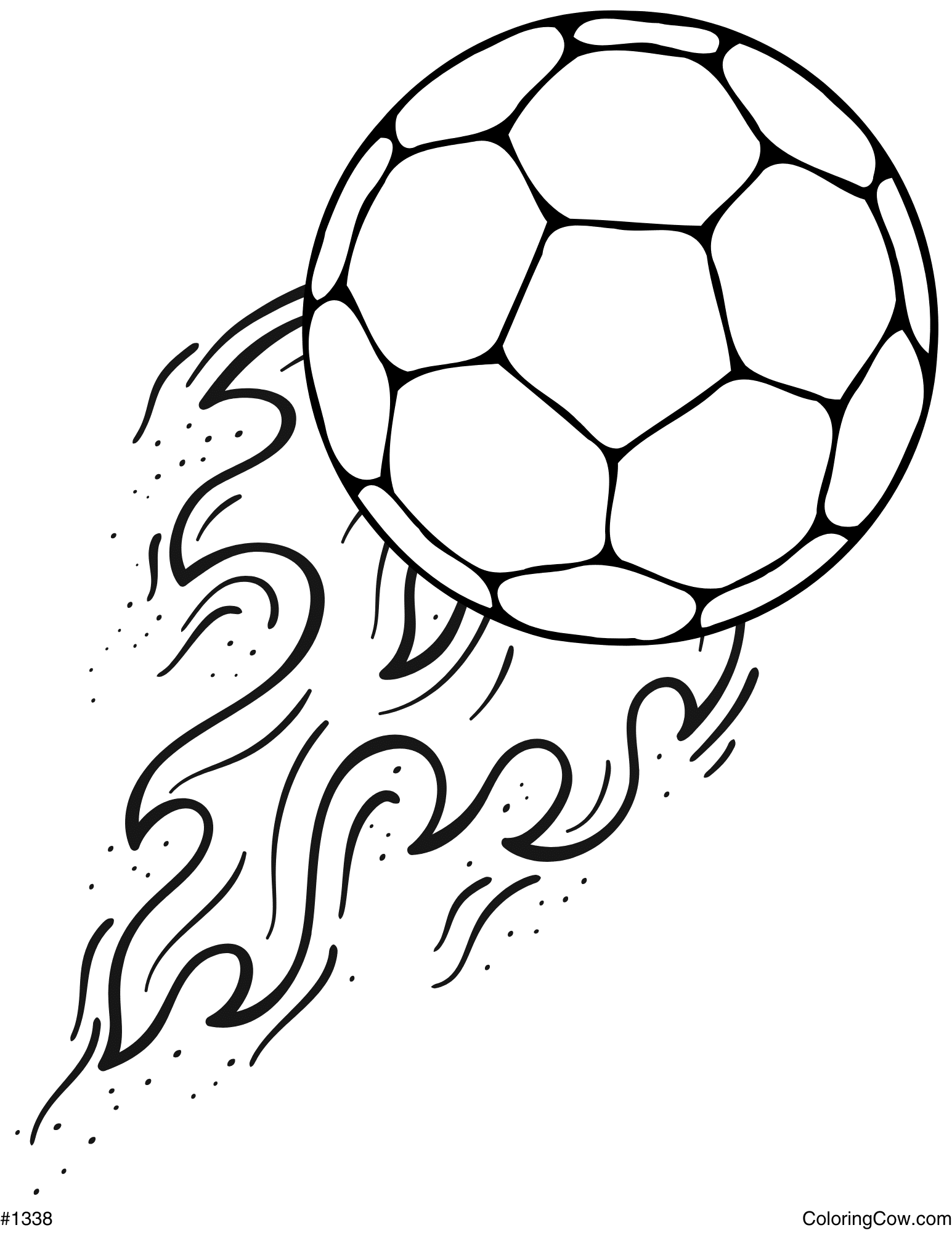 soccer coloring pages free