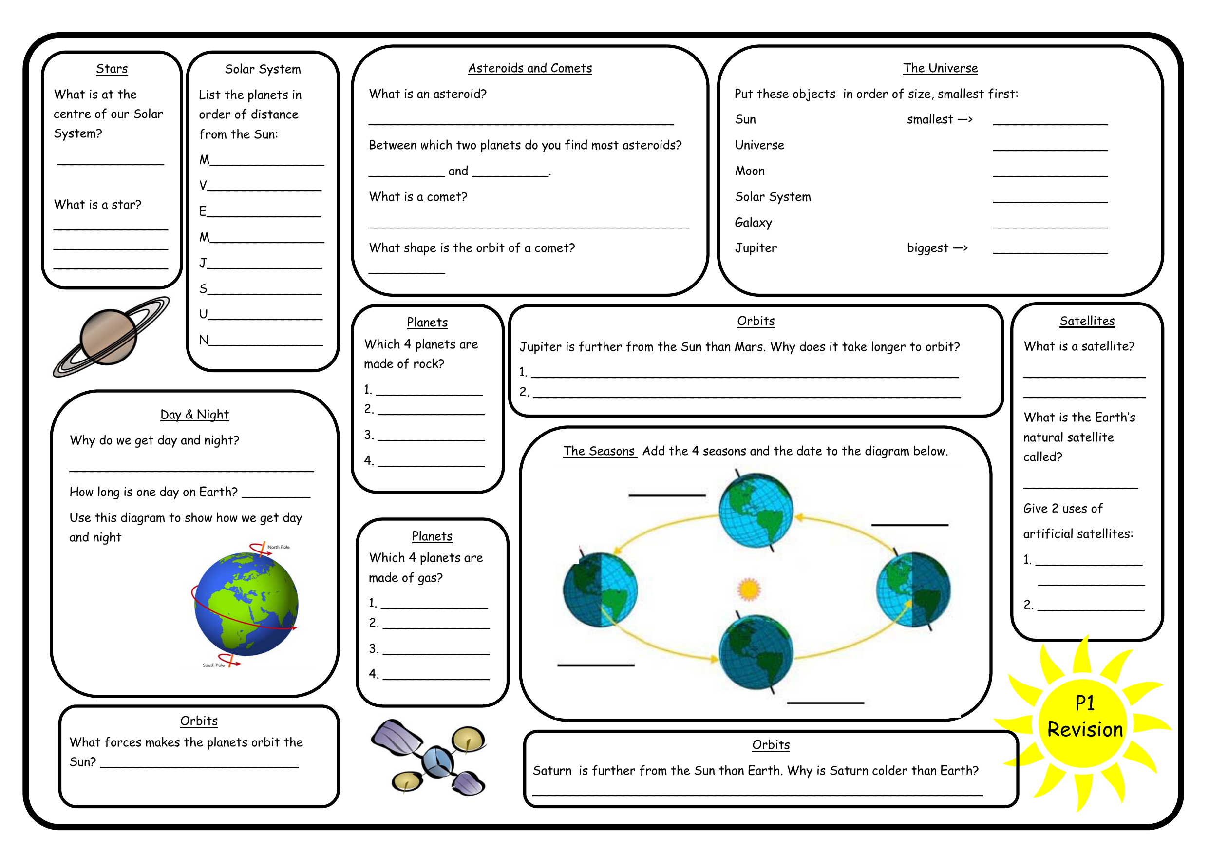 solar system worksheet physics solar system worksheet physics