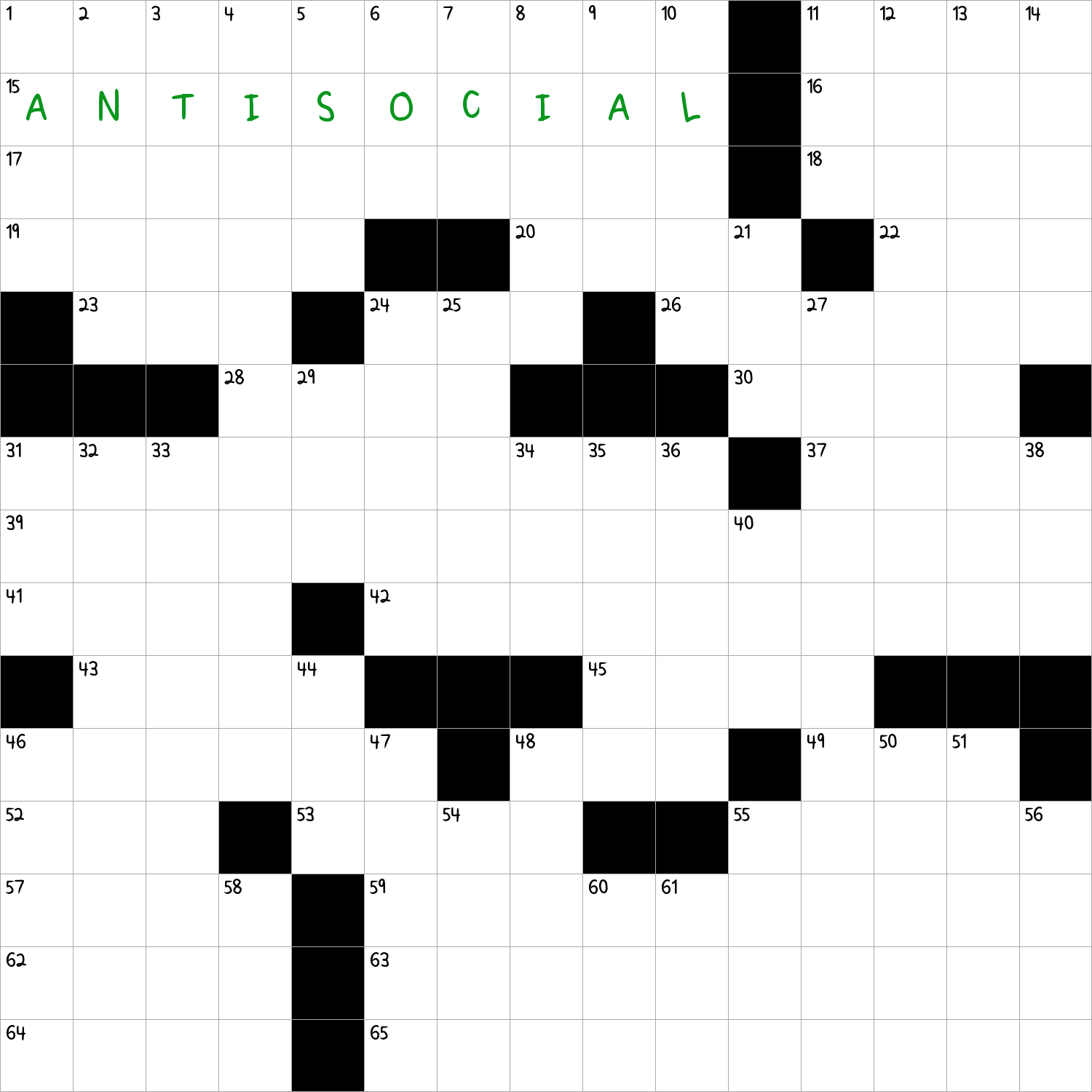 Solitary NYT Crossword Clue April 18 2025