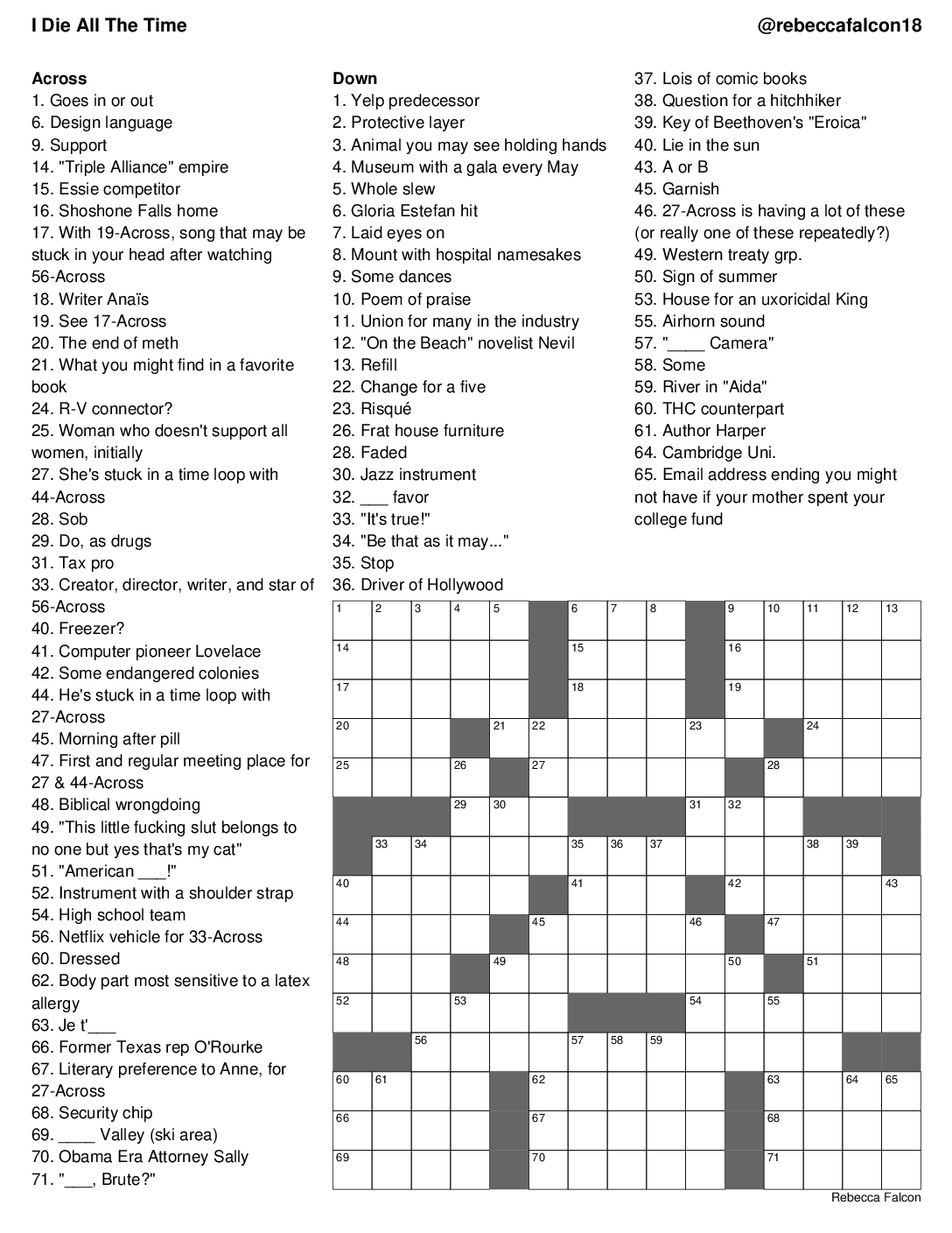 risque nyt crossword risque nyt crossword