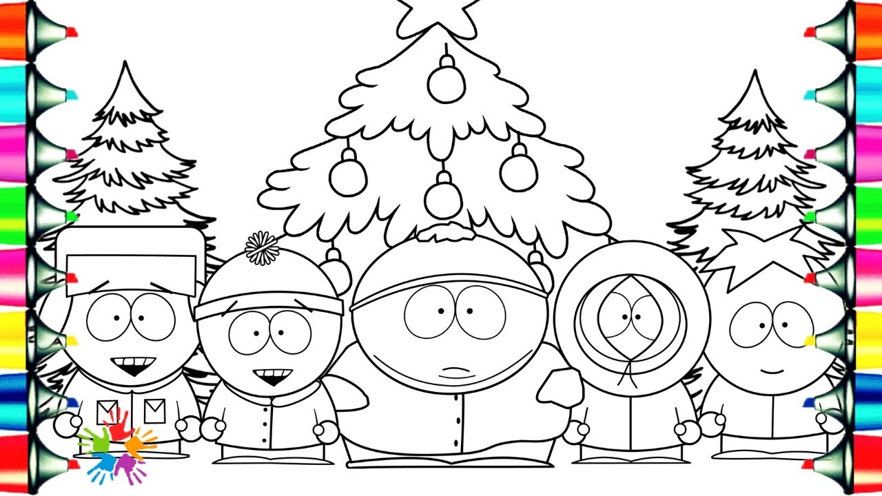 South Park Christmas New Coloring Pages How To Color South Park Characters NCS Music YouTube South Park Christmas New Coloring Pages How To Color South Park Characters NCS Music YouTube