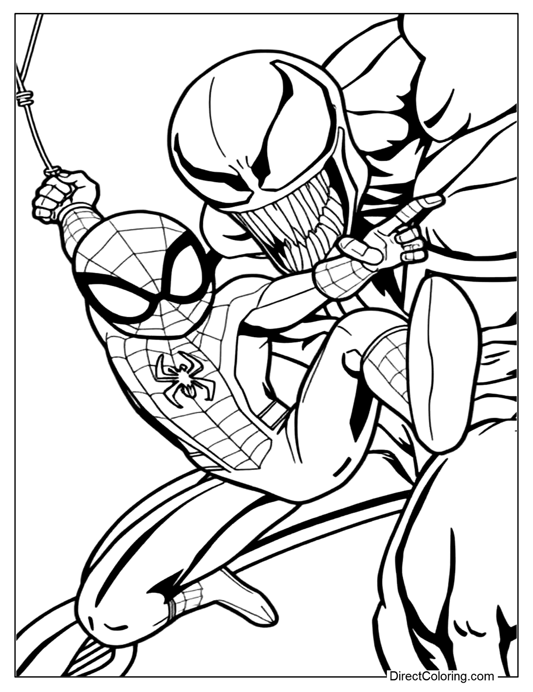 Spiderman Coloring Pages Free PDF To Download And Print Spiderman Coloring Pages Free PDF To Download And Print