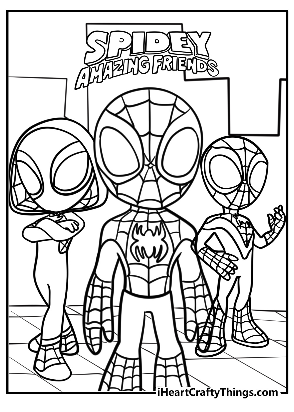 free spiderman coloring pages printable