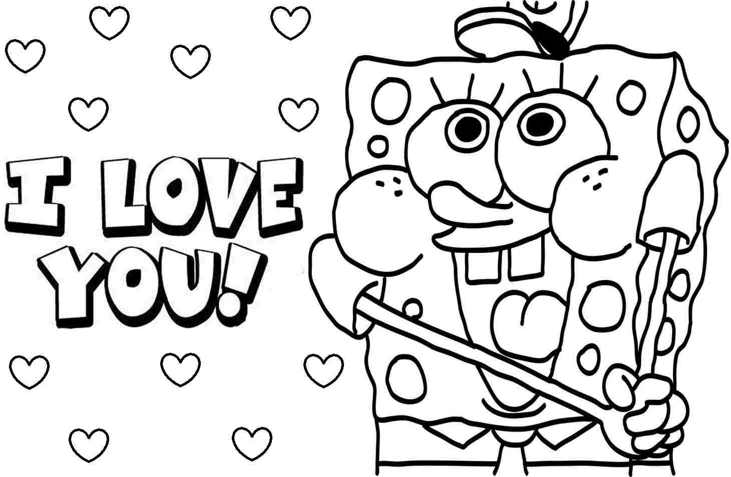 spongebob colouring pages free spongebob colouring pages free