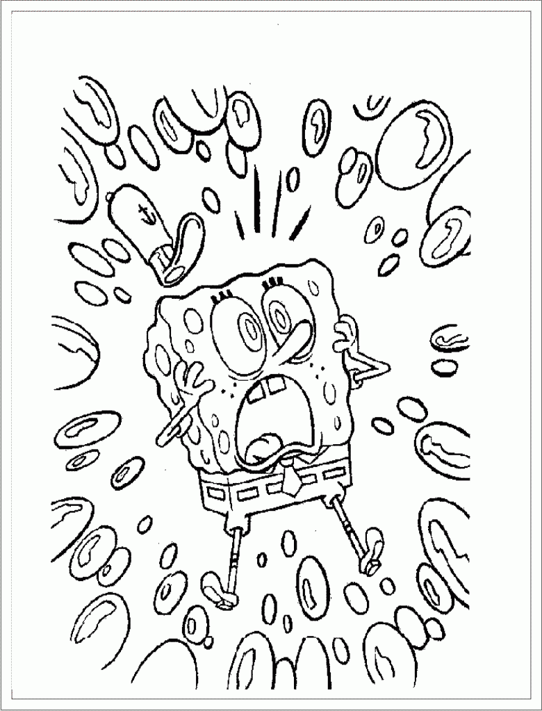 coloring pictures of spongebob coloring pictures of spongebob