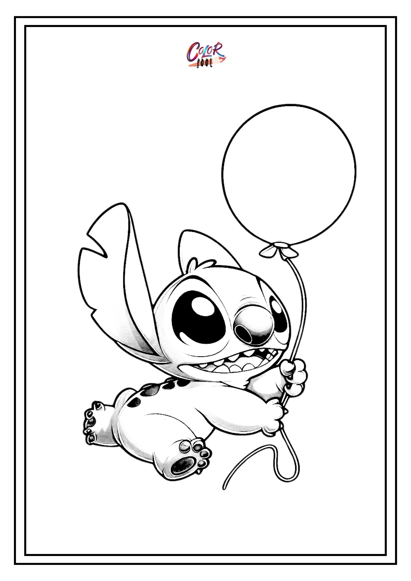 Stitch Coloring Pages 60 Free Printables Cute Funny Stitch Coloring Pages 60 Free Printables Cute Funny