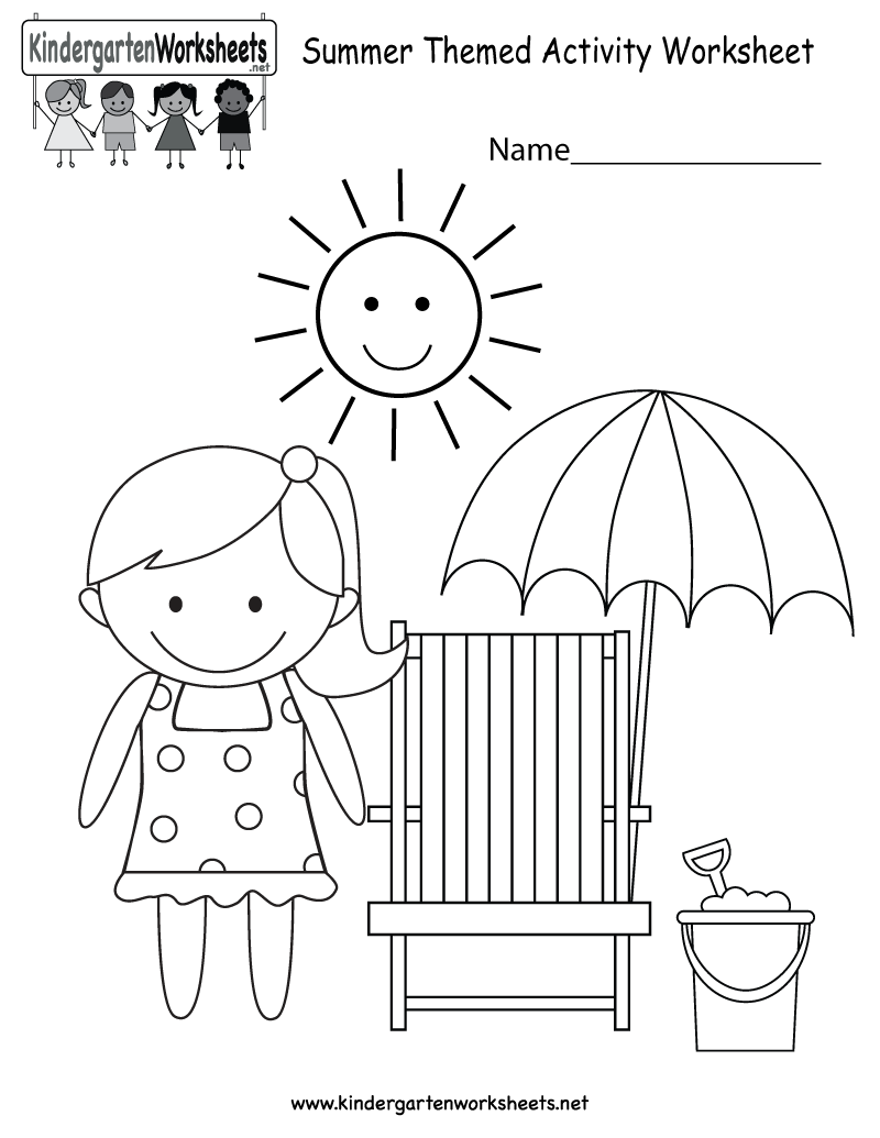 Summer Worksheets Age 5 6