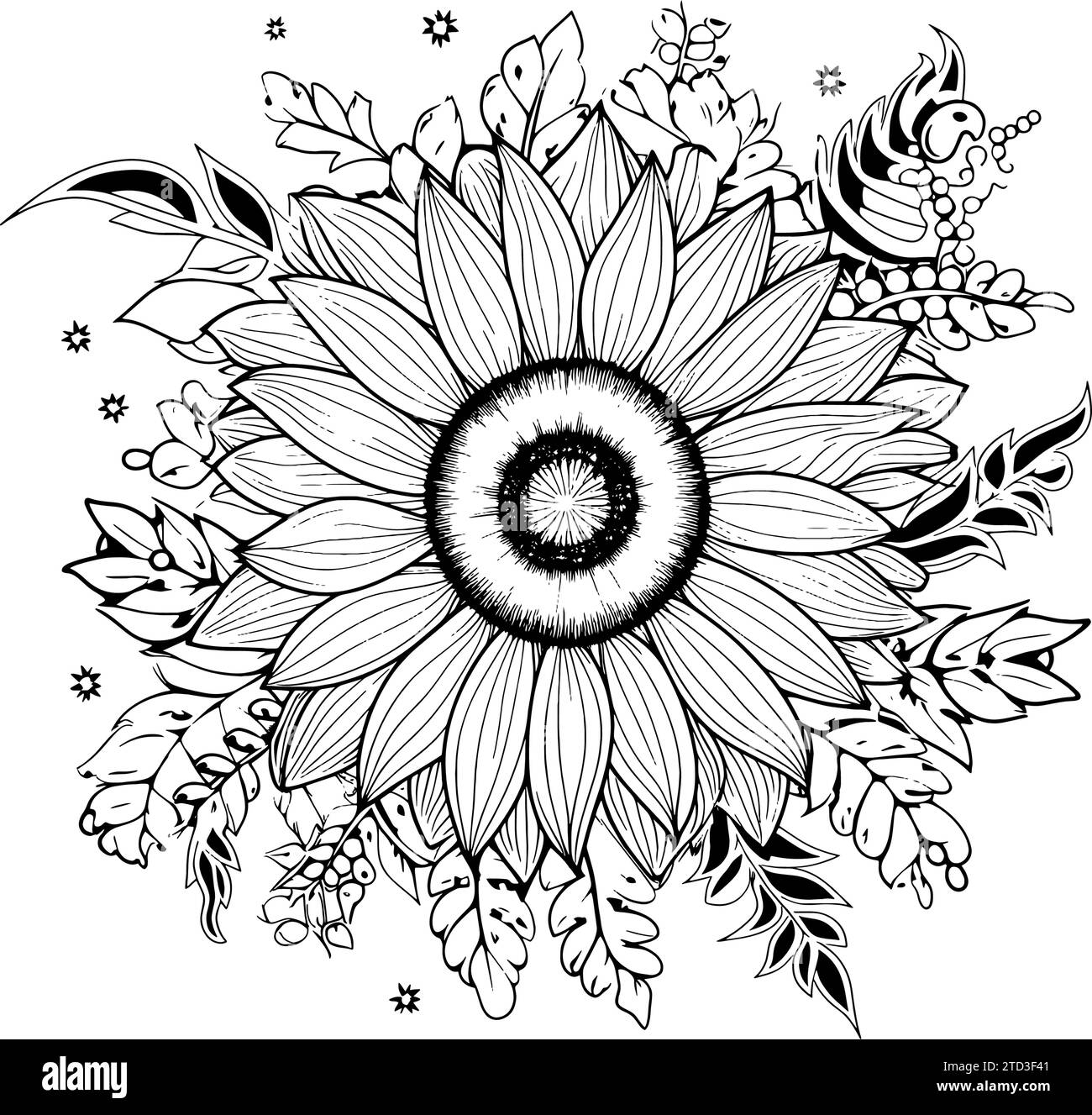 sunflower coloring page sunflower coloring page