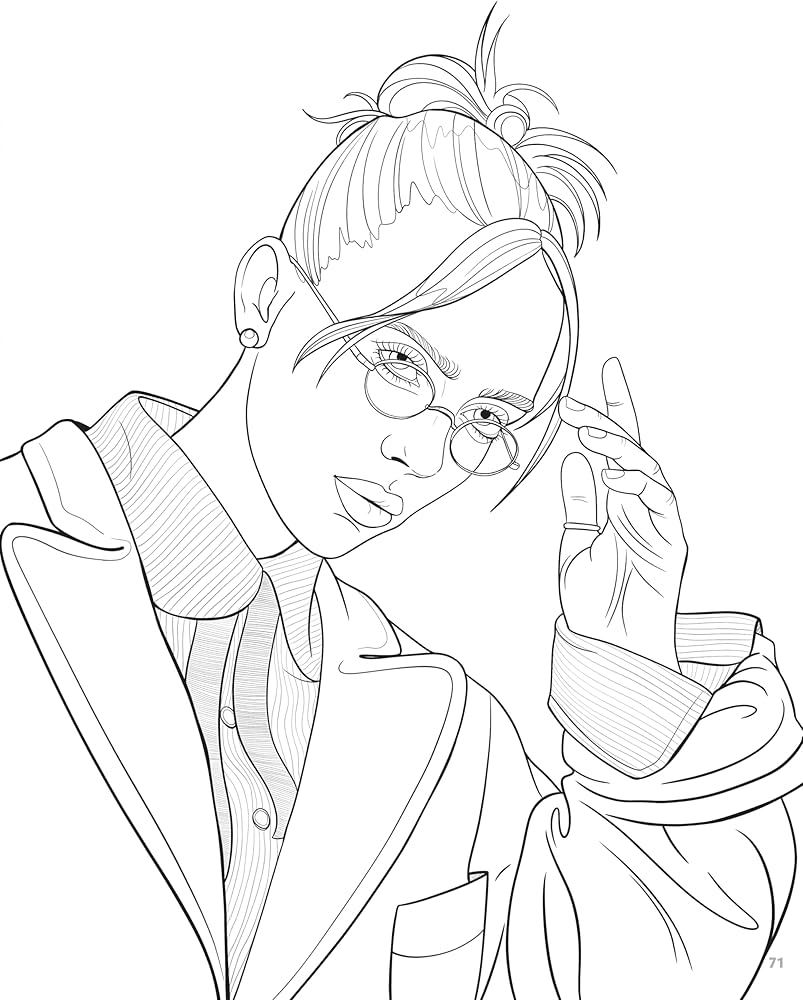 billie eilish color pages