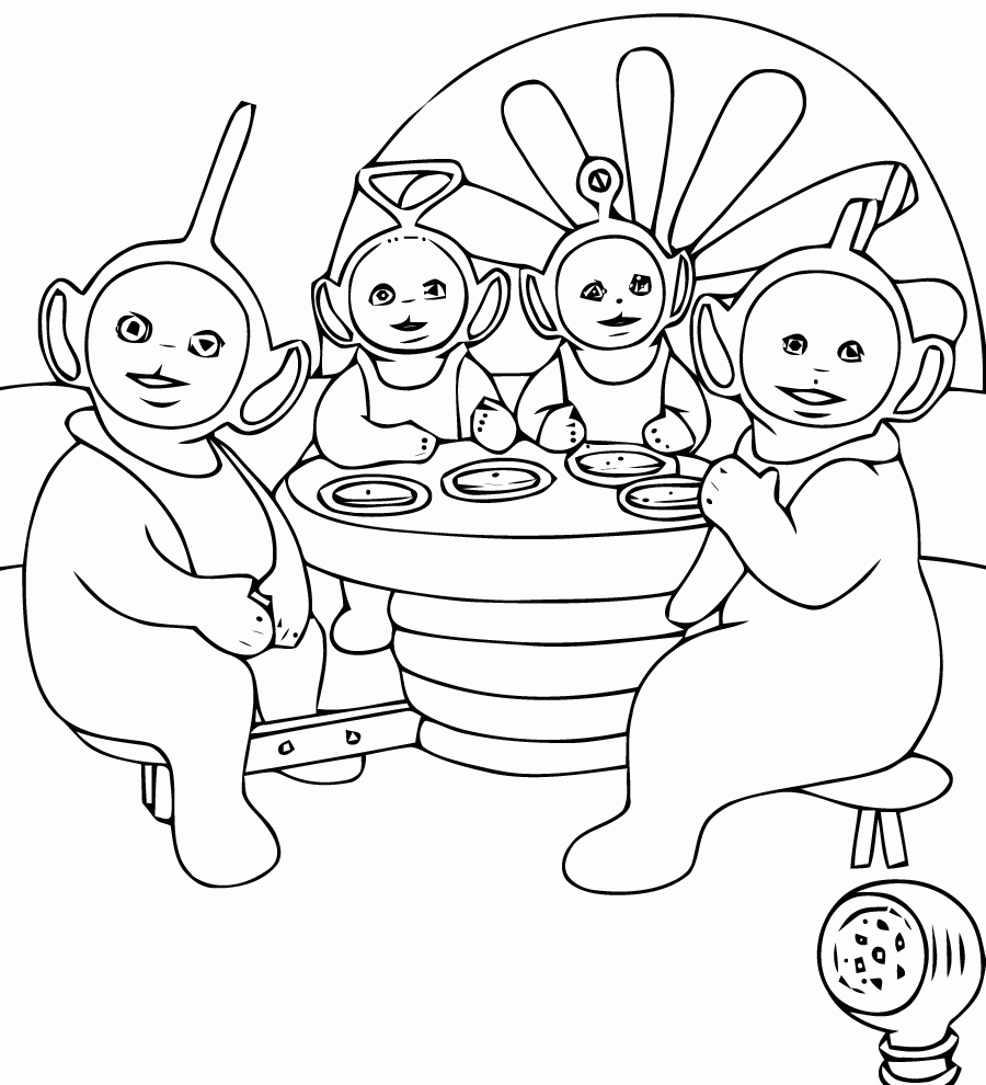 Teletubbies Coloring Page For Kids Teletubbies Coloring Pages Teletubbies Coloring Page For Kids Teletubbies Coloring Pages