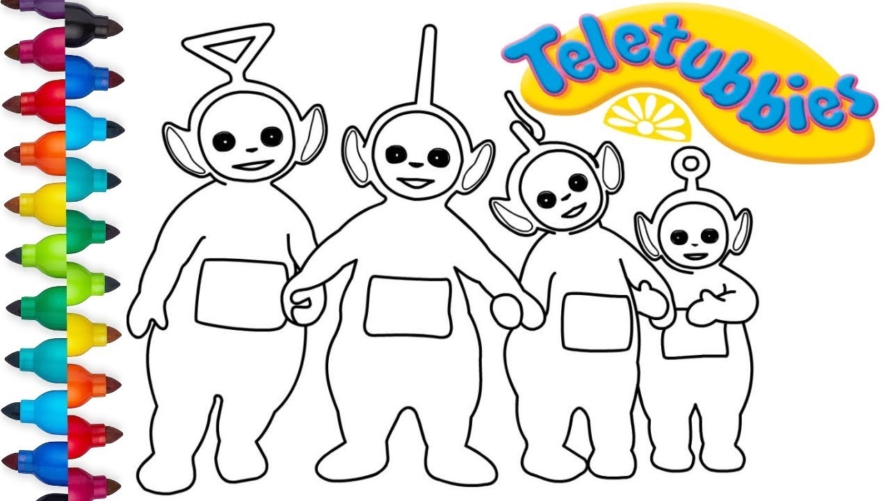 Teletubbies Coloring Pages Coloring Book Drawing And Coloring Teletubbies YouTube Teletubbies Coloring Pages Coloring Book Drawing And Coloring Teletubbies YouTube