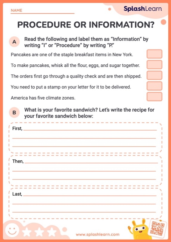 Text Structure Worksheets Free Printable SplashLearn