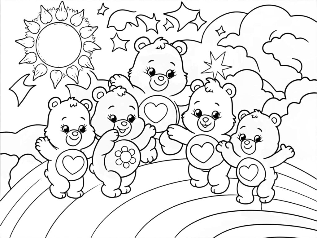 The Best Free Printable Care Bear Coloring Pages For Creative Fun 