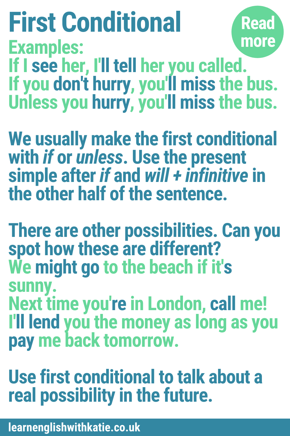 conditional sentences first conditional conditional sentences first conditional