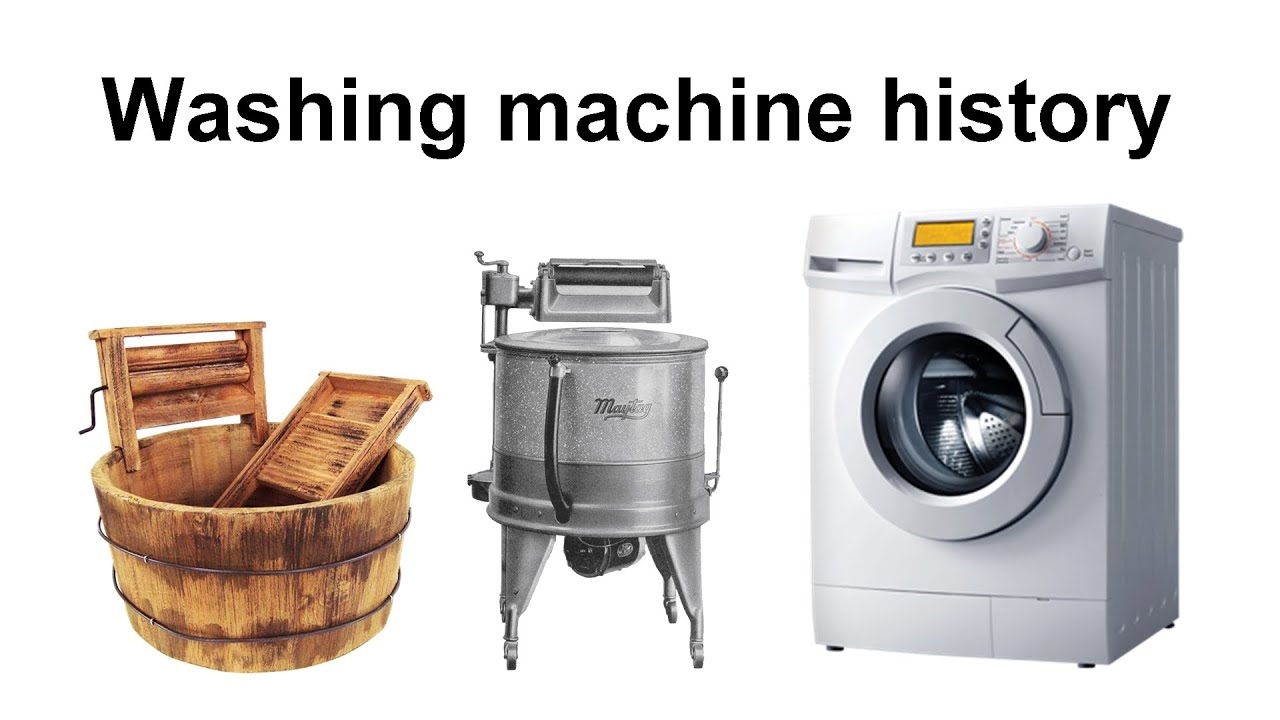The History Of The Washing Machine YouTube