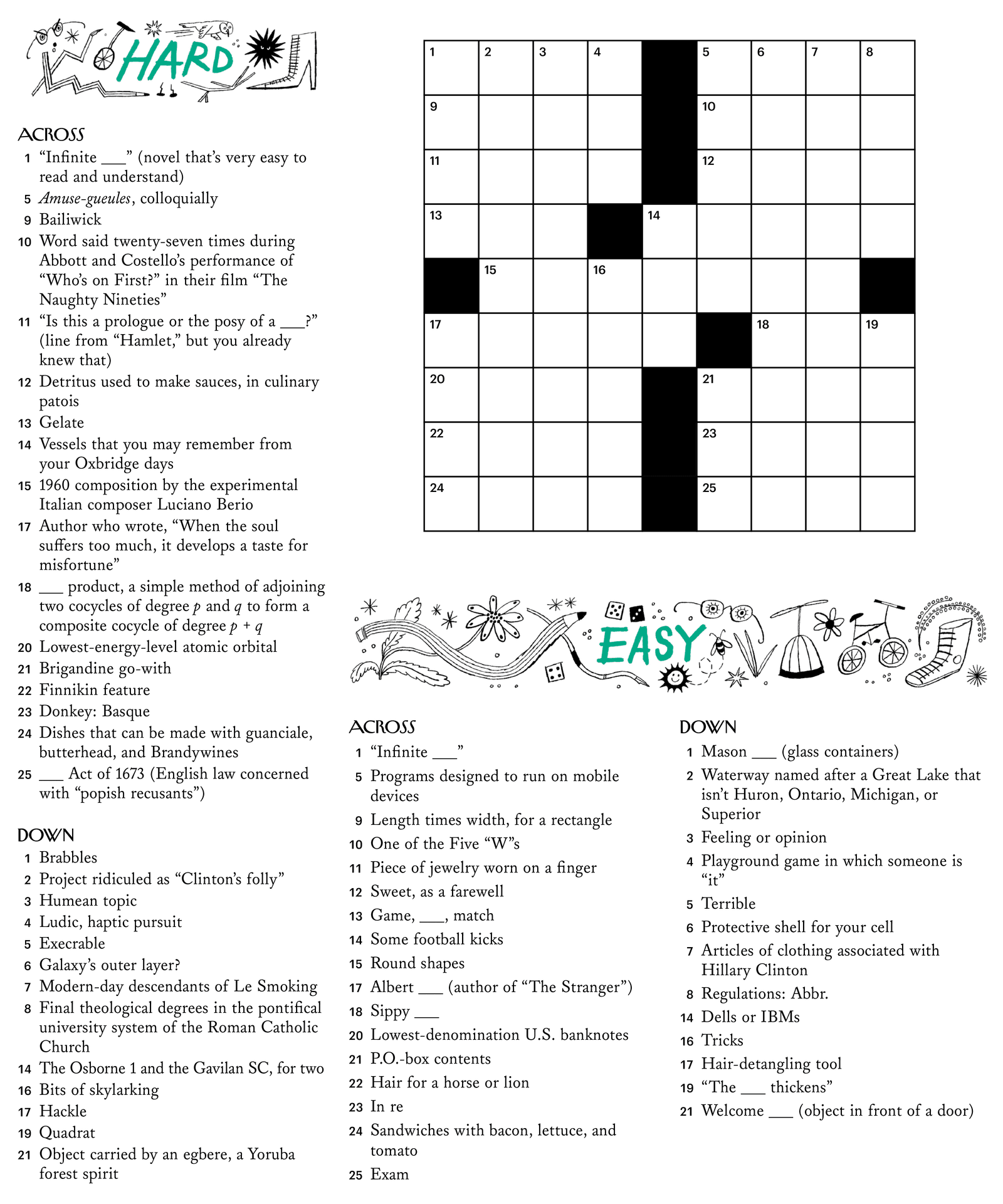 The Impossible Crossword The New Yorker