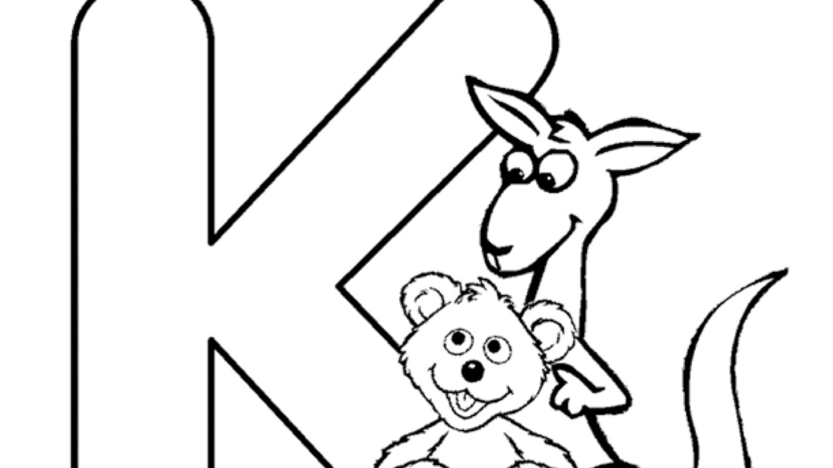 The Letter K Coloring Page Kids Coloring Pages PBS KIDS For Parents The Letter K Coloring Page Kids Coloring Pages PBS KIDS For Parents