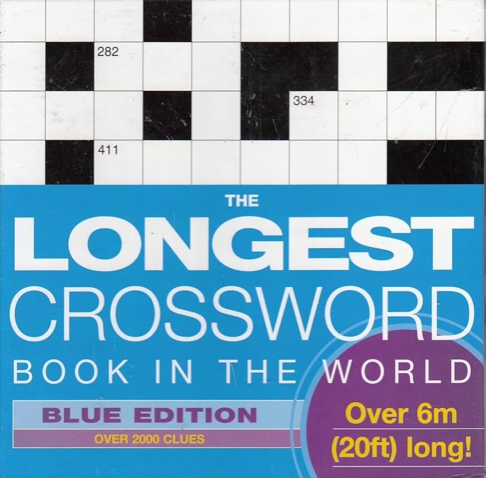 The Longest Crossword Book In The World The Longest Puzzle Books In Th Gavin Webster Simon Melhuish Alan Shiner Welcome To The Fun That Only Stops After A Long Long Long Long 