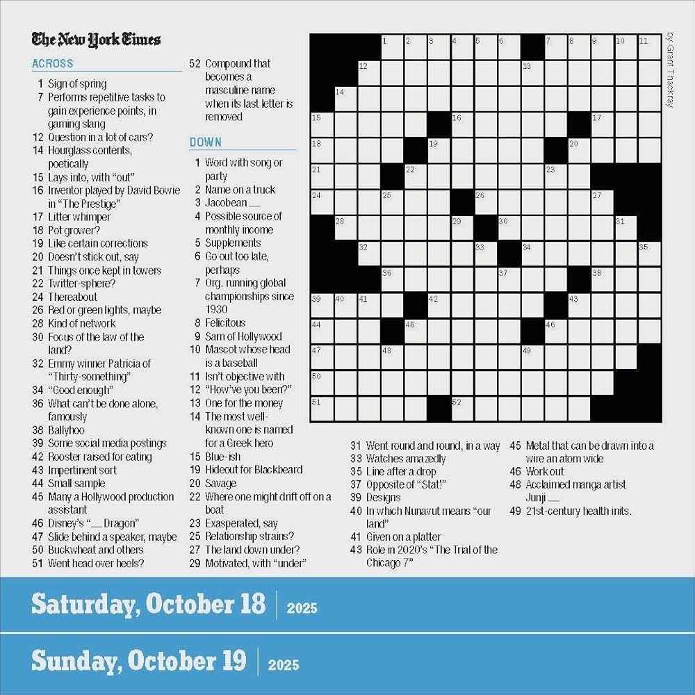 The New York Times Crossword Page A Day Calendar 2025 The New York Times Workman Calendars Shortz Will 9781523526925 Amazon Books The New York Times Crossword Page A Day Calendar 2025 The New York Times Workman Calendars Shortz Will 9781523526925 Amazon Books