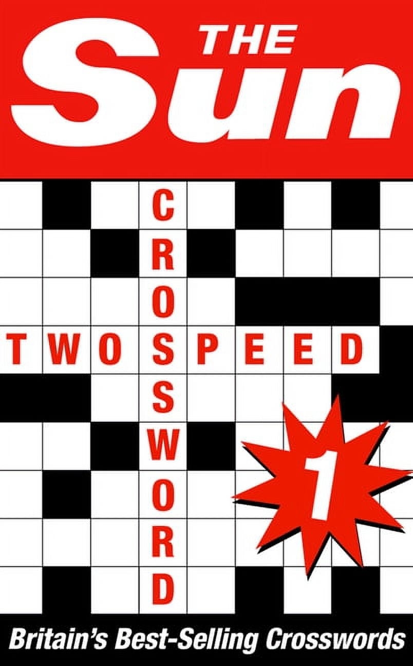 The Sun Two Speed Crossword Book 1 Paperback Walmart The Sun Two Speed Crossword Book 1 Paperback Walmart