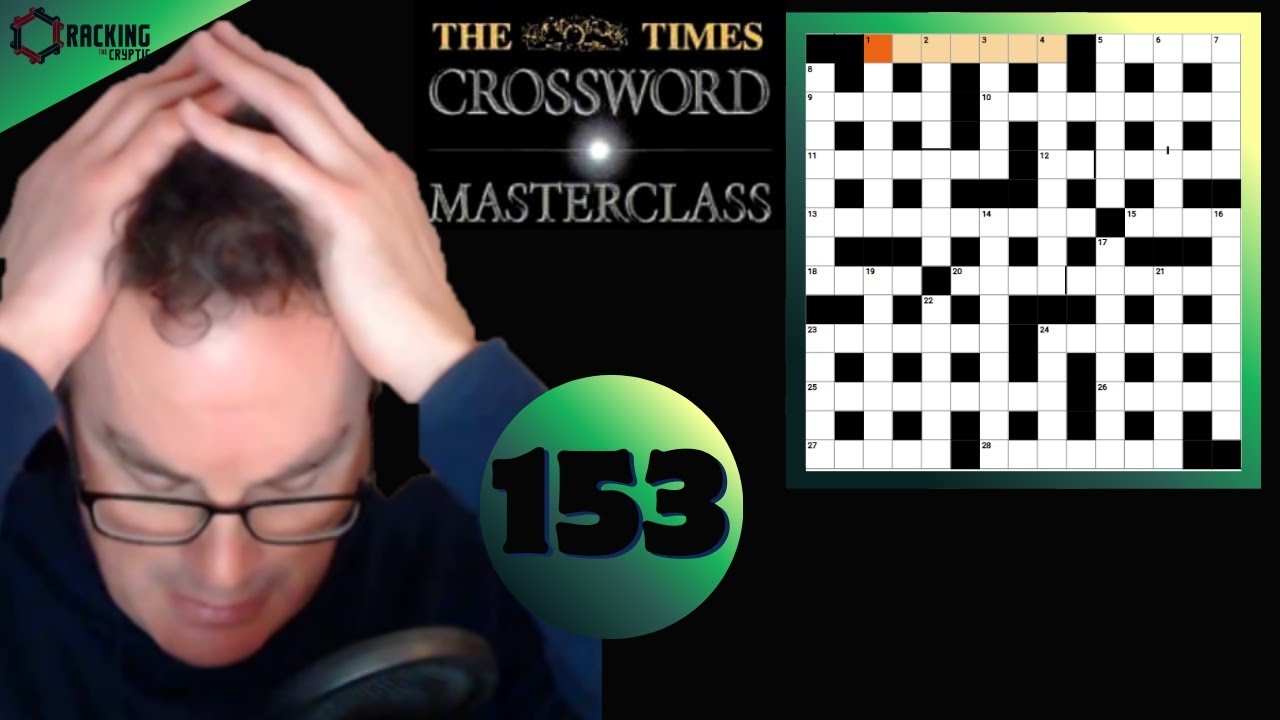 The Times Crossword Masterclass 16 January 2026 YouTube