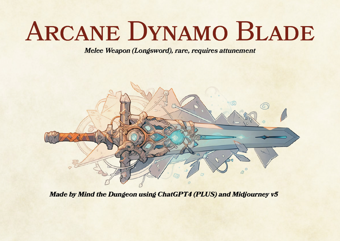 The Ultimate Guide To Making Custom D D Items With ChatGPT And Midjourney Mind The Dungeon The Ultimate Guide To Making Custom D D Items With ChatGPT And Midjourney Mind The Dungeon
