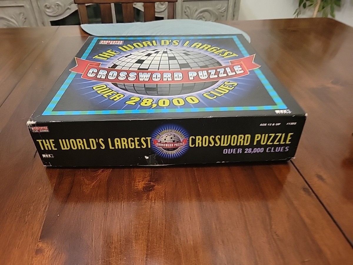 THE WORLD S LARGEST CROSSWORD PUZZLE NEW HERBKO 28 000 CLUES 91 000 SQUARES 7X7 EBay THE WORLD S LARGEST CROSSWORD PUZZLE NEW HERBKO 28 000 CLUES 91 000 SQUARES 7X7 EBay