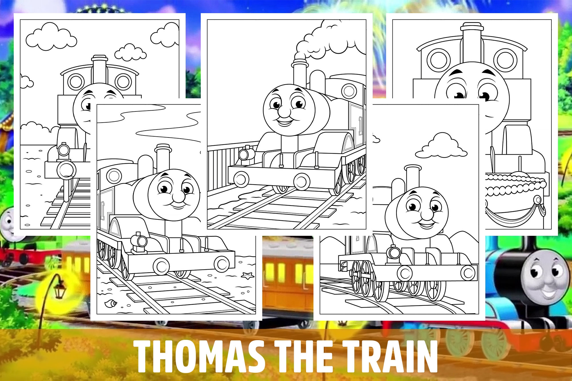 thomas and friends coloring sheet thomas and friends coloring sheet