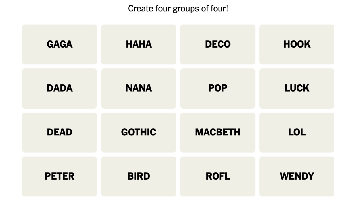 Today s NYT Connections Hints and Answer For Friday October 6 2023 Lifehacker