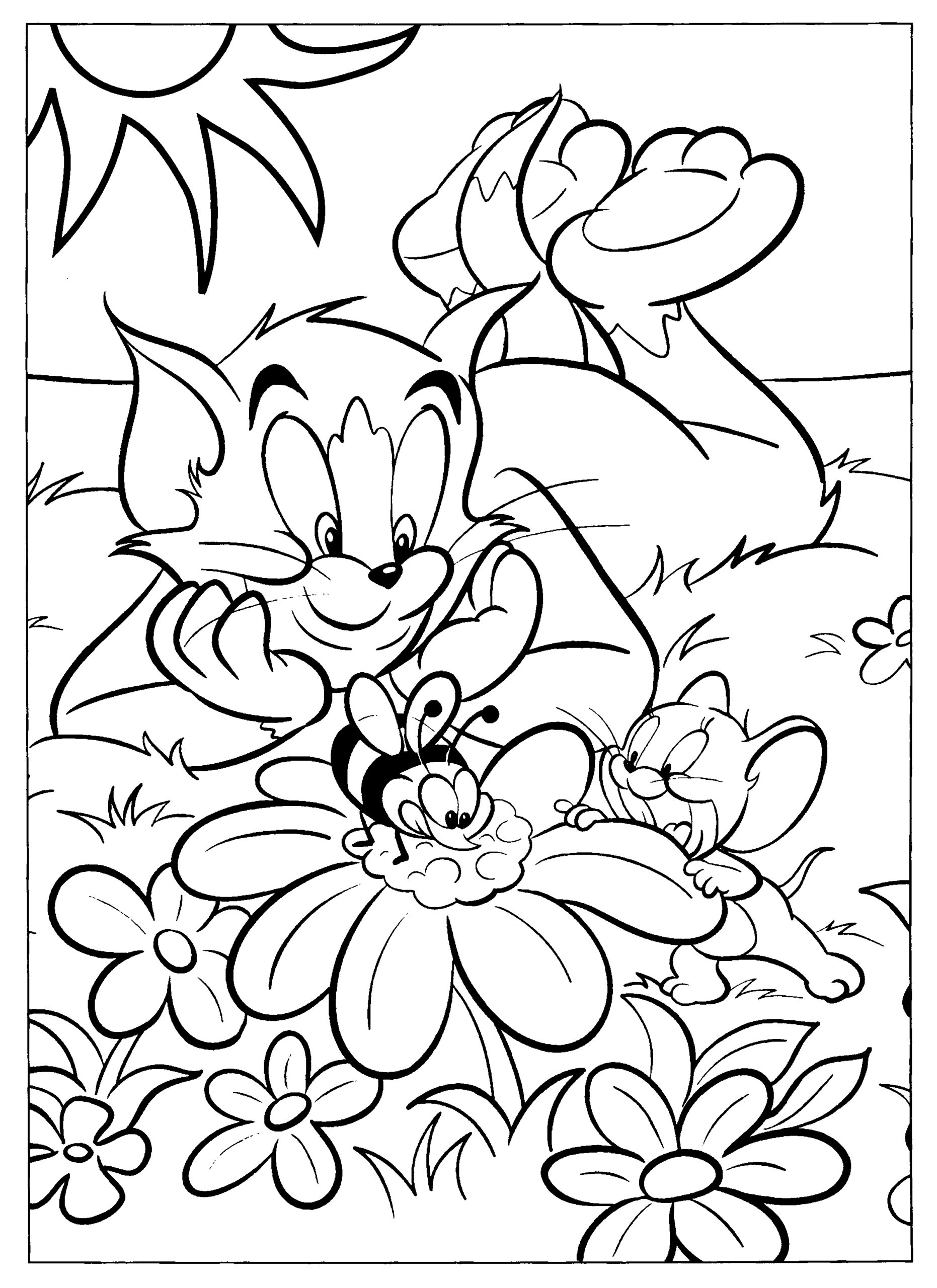 Tom And Jerry Coloring Book 16