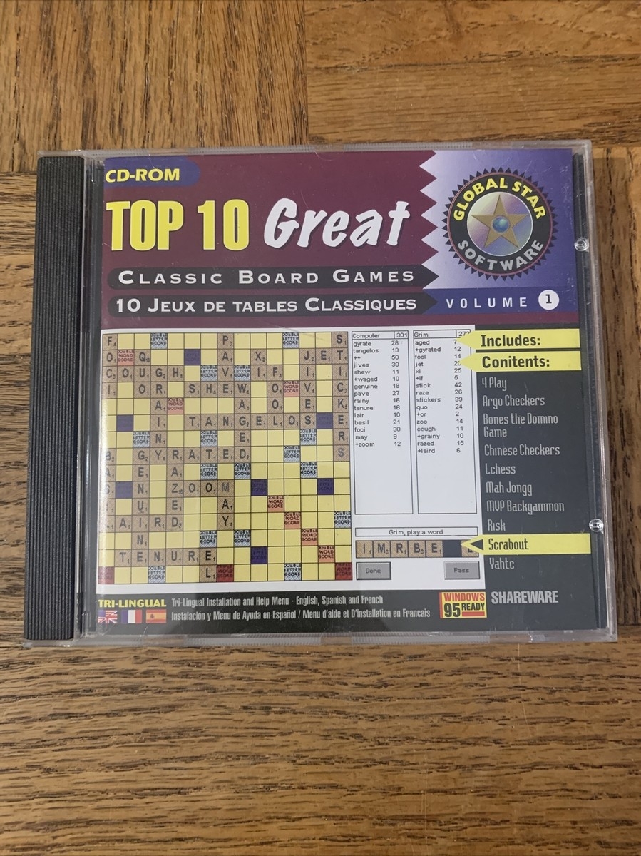 Top 10 Great Classic Board Games Computer Game EBay