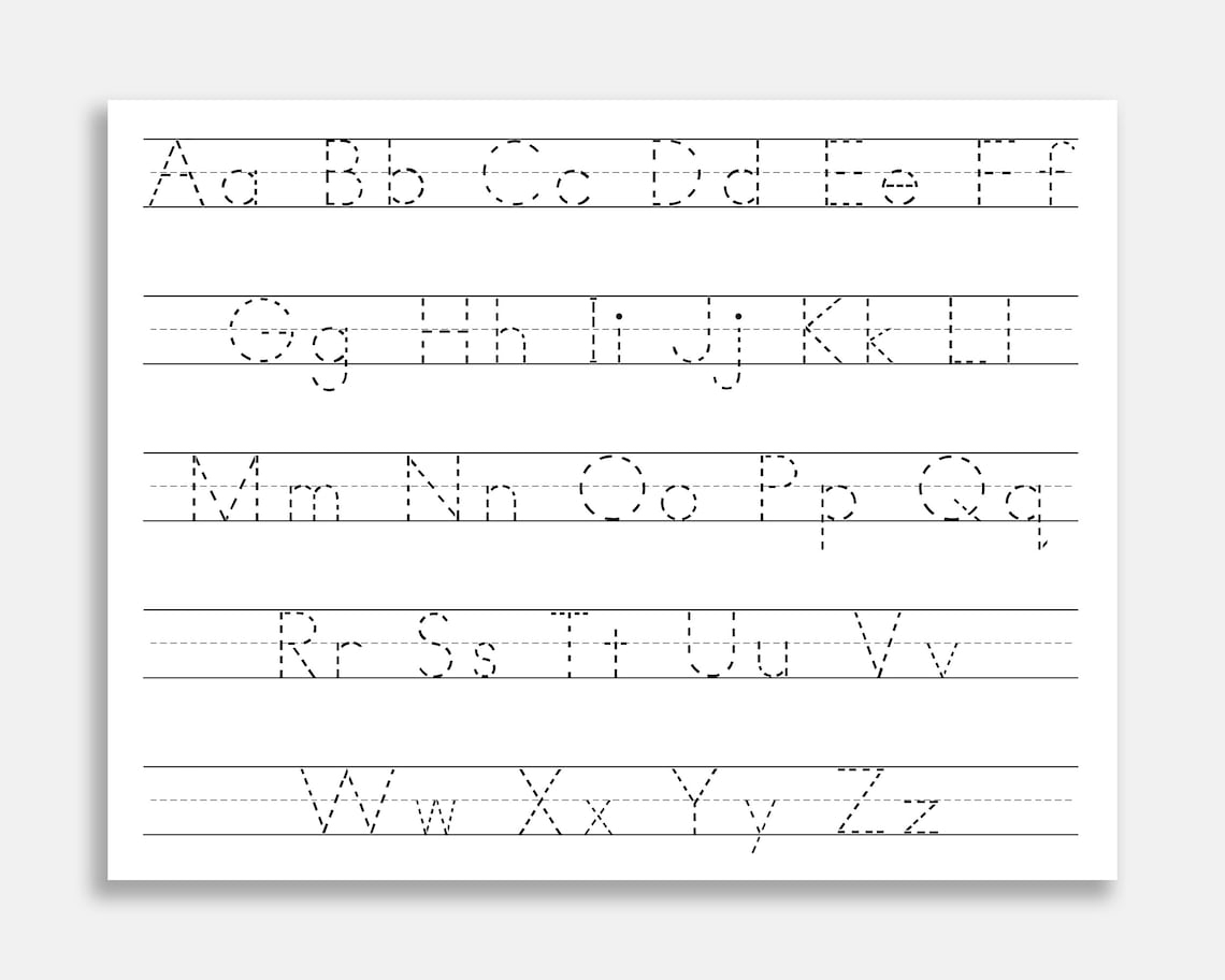 Top 10 Worksheets To Practice Writing The Alphabet Teaching Expertise Top 10 Worksheets To Practice Writing The Alphabet Teaching Expertise