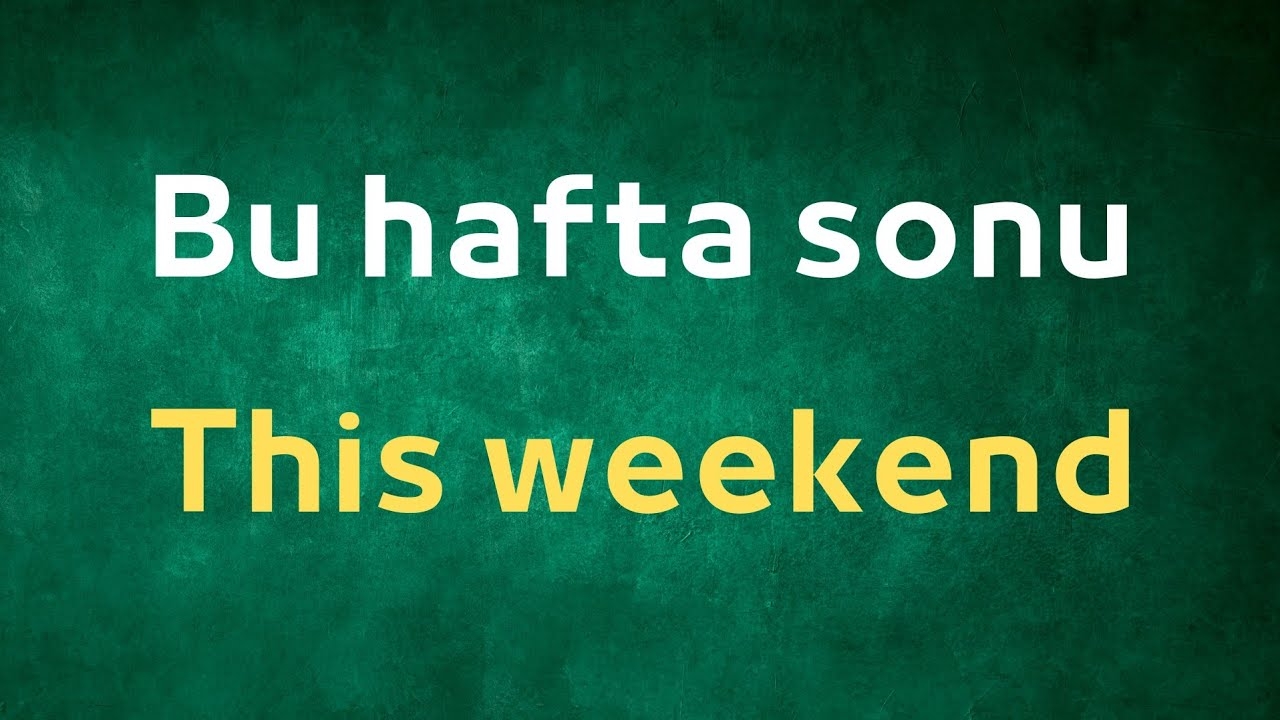 Top 70 Turkish Sentences With English Translation Language Animated YouTube